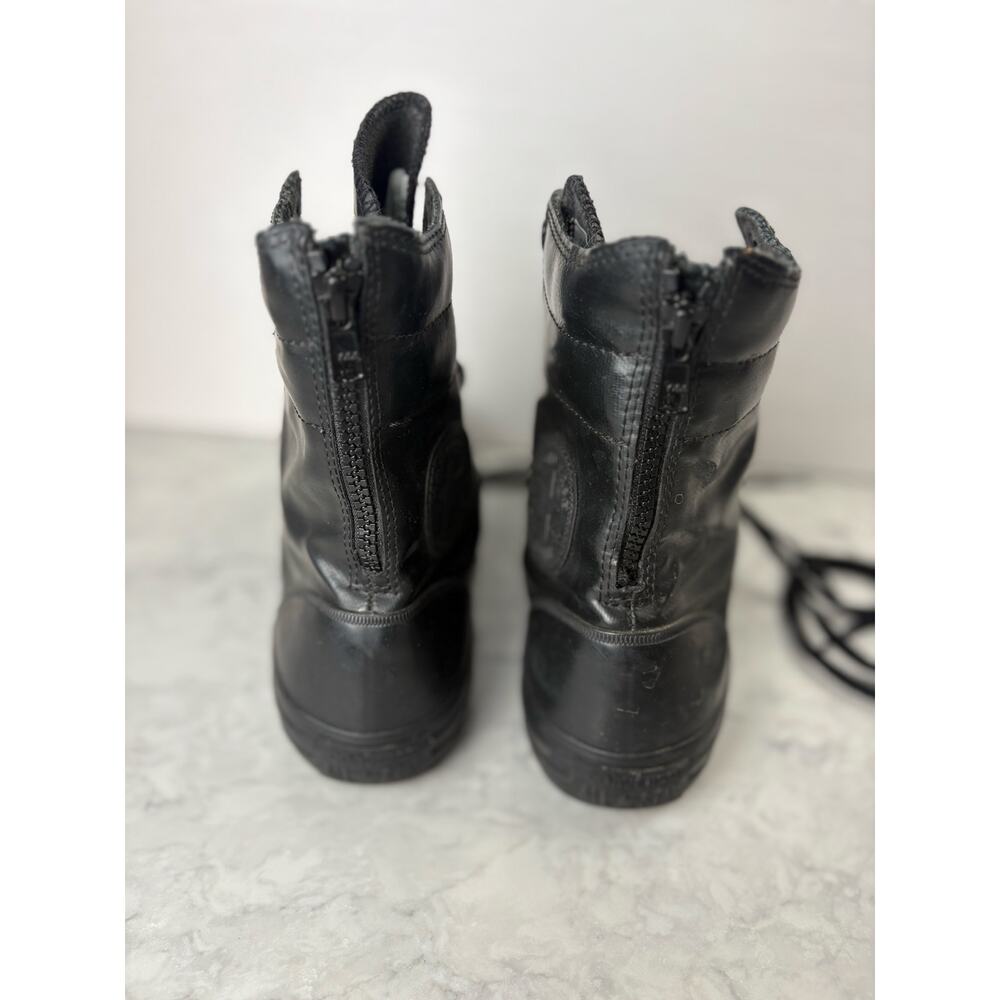 Converse Chuck Taylor All Star extra high black rubber boots women's size 8 - Picture 2 of 7